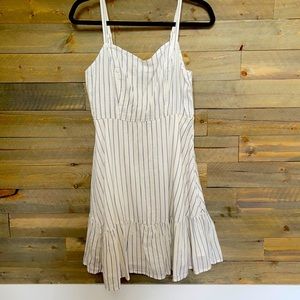 NWT Old Navy blue and white striped sun dress